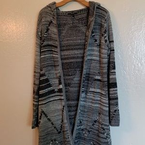 FOREVER 21 - Long Hooded Sweater